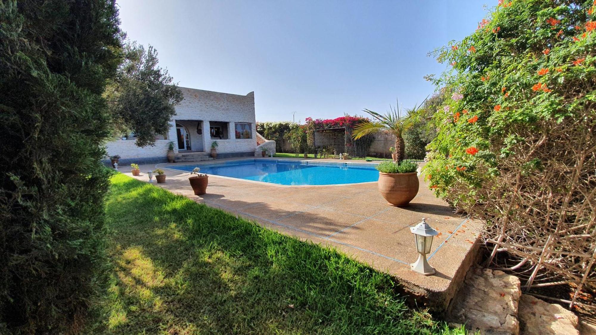 Maison Mimosa, Lovely 3 Bedroom Villa With A Large Pool エッサウィラ エクステリア 写真